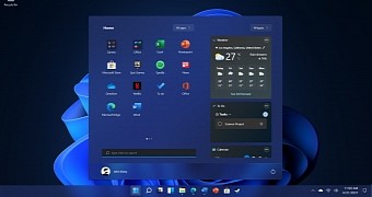 Windows 11 Start menu redesigned