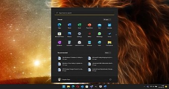 Windows 11 Start menu