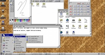 Windows 95 as an Electron app