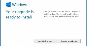 Clicking X in the Windows 10 upgrade prompt will dismiss it