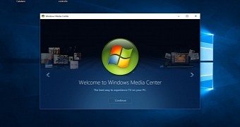 Windows Media Center in Windows 10