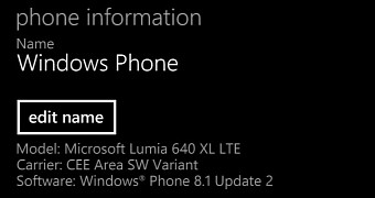 Windows Phone 8.1 Update 2 on Lumia 640 XL