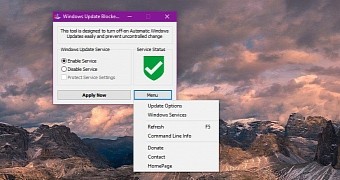 Windows Update Blocker on Windows 10