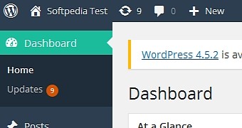Update to WordPress 4.5.2 as soon as possible