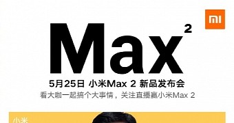 Xiaomi Could Unveil the 6.4-Inch Mi Max 2 with 5,000mAh Battery on May 25