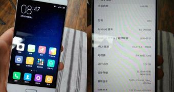Alleged Xiaomi Mi5