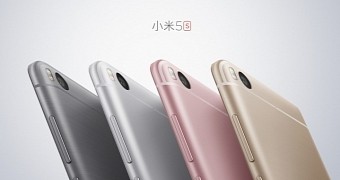 Xiaomi Mi 5s color variants