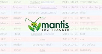Mantis bug tracker affected by XSS bug