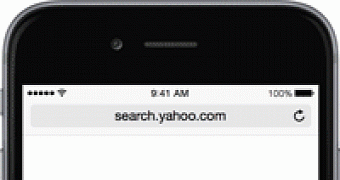 New Yahoo mobile search experience