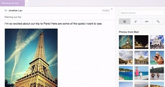 Yahoo makes it easier to add photos, files, GIFs and links to your emails