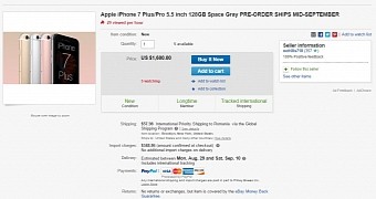 iPhone 7 Plus on eBay