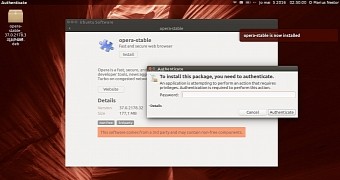 Installing the Opera browser with Ubuntu Software