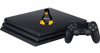 Running Linux on PlayStation 4