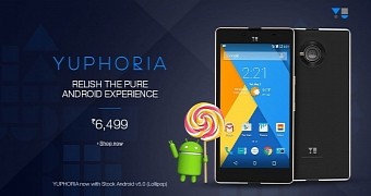 Yu Now Shipping Yuphoria with Stock Android Not Cyanogen, Lowers Price