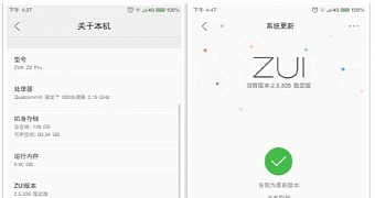 ZUI 2.5 for ZUK Z2 Pro