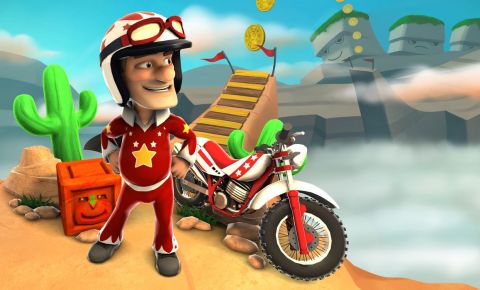 A review of Joe Danger 1 and Joe Danger 2: The Movie on PC