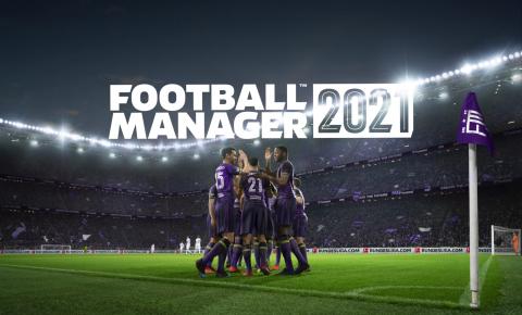 Football Manager 2021 key art