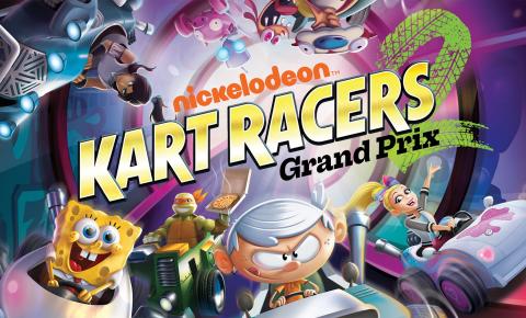 Nickelodeon Kart Racers 2: Grand Prix key art
