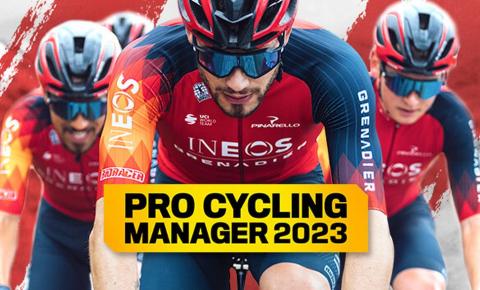 Pro Cycling Manager 2023 key art