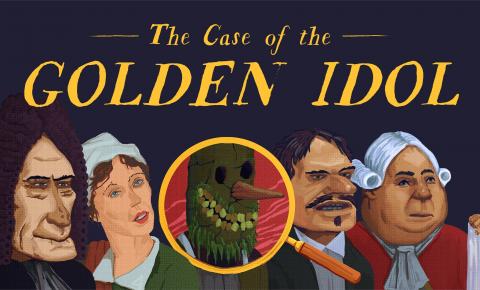 The Case of the Golden Idol key art