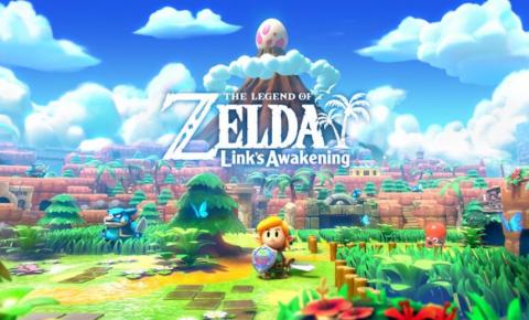 The Legend of Zelda: Link's Awakening key art