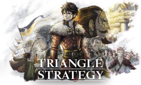 Triangle Strategy key art