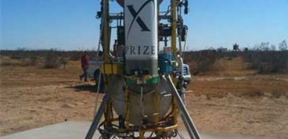 'Xombie' Rocket Tested in the Mojave Desert