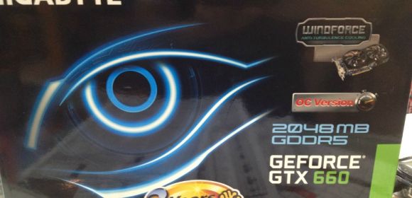 1,098 MHz Gigabyte GeForce GTX 660 WindForce 2X OC Graphics Card Found
