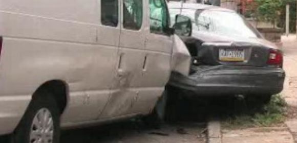 10-Year-Old Boy Steals Van, Damages 5 Cars