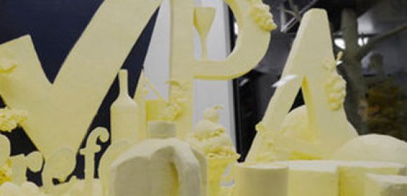 1000-Pound Butter Sculpture Ends Up Powering a Farm for 3 Days