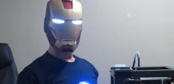 3D Printed Iron Man Helmet Looks Better than the Real Thing – Video