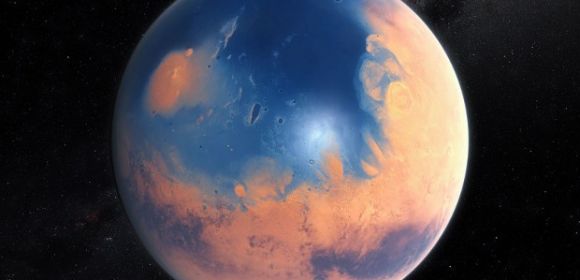 Eons Ago, a Mammoth Ocean Occupied Mars' Northern Hemisphere