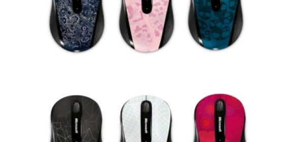 6 Designs in the Wireless Mobile Mouse 4000 Studio Series from Microsoft