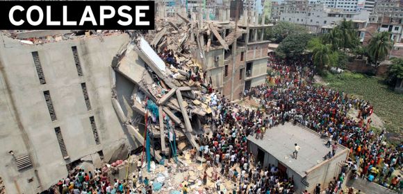 70 Killed, 600 Injured in Bangladesh As Garment Factory Building Collapses on Top of Them