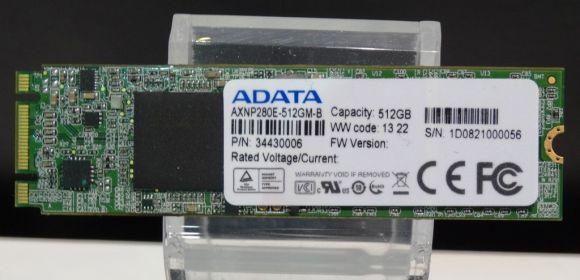 ADATA Intros 1800 MB/s SSD for Mobile Devices