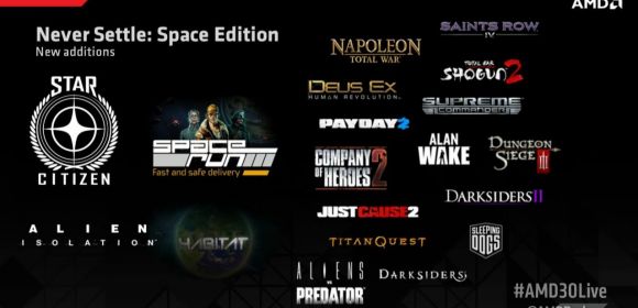 AMD Never Settle: Space Edition Brings Number of Free Games to 31