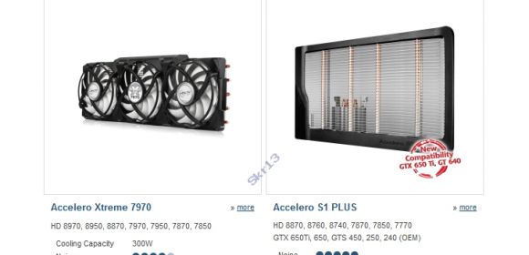 AMD Radeon HD 8000 Graphics Cards Have Arctic Accelero Coolers Waiting for Them