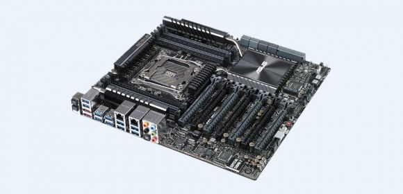 ASUS X99-E WS Motherboard Has Astounding Seven PCI Express x16 Slots