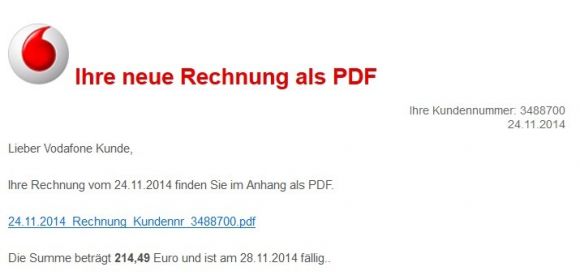 Aggressive Phishing Campaign Aimed at German Users