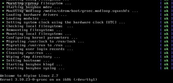 Alpine Linux 3.1.4 Patches the Venom Vulnerability, Based on Linux Kernel 3.14.41 LTS