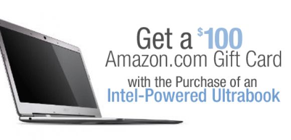Amazon Offers $100 (76 EUR) Instant Rebate on Intel-Powered Ultrabooks