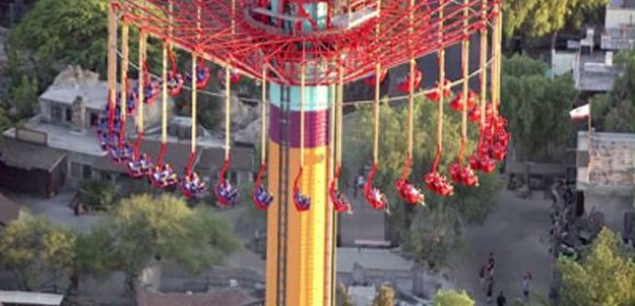 Amusement Park Riders Stranded 300 Feet in the Air [Video]