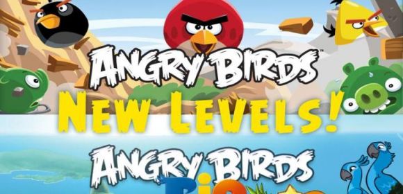 Angry Birds and Angry Birds Rio for iOS Updated with More Levels and New UI