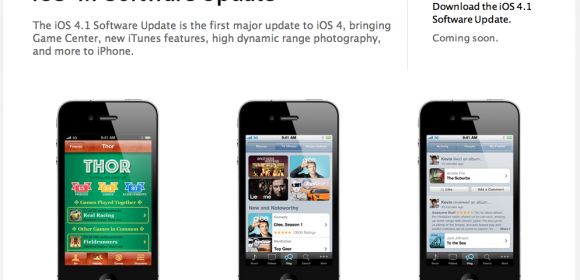 Apple Launching iOS 4.1 Publicly Tomorrow [Updated]