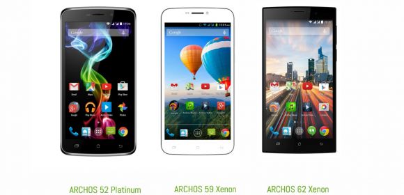 Archos Intros Three Android Smartphones Ahead of MWC 2015