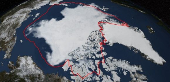 Arctic's Sea Ice Coverage Drops, Hits Sixth Lowest Extent on Record