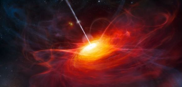 Astronomers See Black Hole Quartet Some 10 Billion Light-Years Away