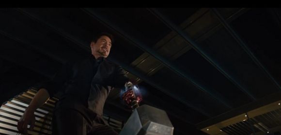 Avengers Struggle to Lift Thor's Hammer in New “Age of Ultron” Trailer
