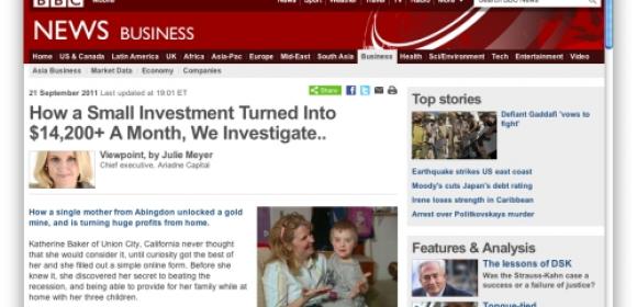 BBC's Reputation Used in a 'Make Money from Home' Scam