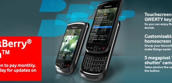 BlackBerry Torch to Land at Vodafone UK Soon